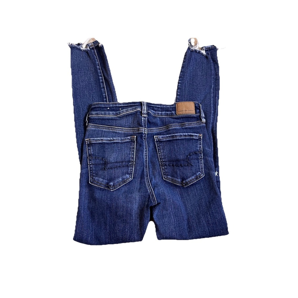 American Eagle Jeans Highest Rise Jegging  Next Level Stretch Button Fly  Size 4
